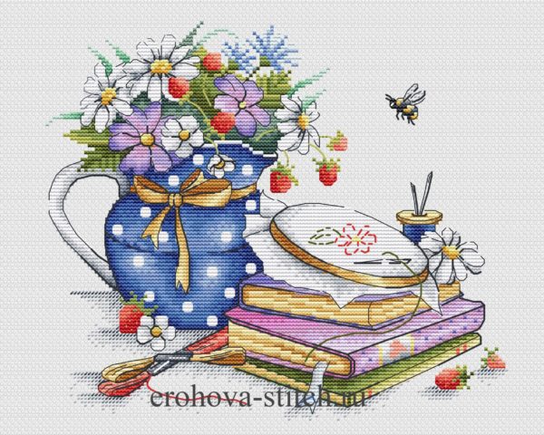 Схема для вышивки "Идеальное лето"